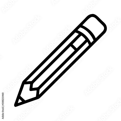 Pencil icons symbolize creativity and artistic expression. Essential for drawing, writing, and educational themes, these designs reflect the art of communication through simple tools.