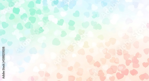 Wallpaper Mural Pastel Dreamscape: Soft Hues & Gentle Shapes AI Generated Torontodigital.ca