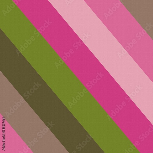 Close-up diagonal striped pattern with wide bands in pink, magenta, olive green, and brown. Bold abstract background ideal for fashion design, wallpapers, branding, modern creative projects. Free Download Close-up diagonal striped pattern with wide bands in pink, magenta, olive green, and brown. Bold abstract background ideal for fashion design, wallpapers, branding, modern creative projects. - GFXLoad