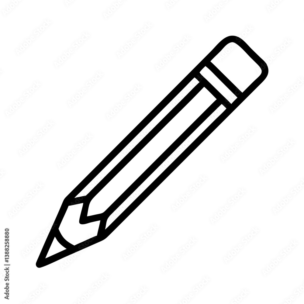 Pencil icons symbolize creativity and artistic expression. Essential for drawing, writing, and educational themes, these designs reflect the art of communication through simple tools. Pencil icons symbolize creativity and artistic expression. Essential for drawing, writing, and educational themes, these designs reflect the art of communication through simple tools.
