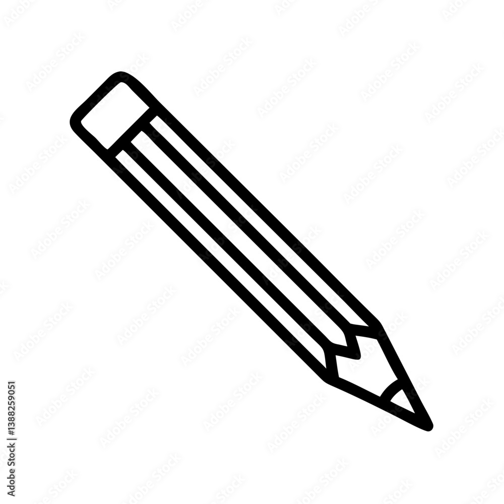 Pencil icons symbolize creativity and artistic expression. Essential for drawing, writing, and educational themes, these designs reflect the art of communication through simple tools. Pencil icons symbolize creativity and artistic expression. Essential for drawing, writing, and educational themes, these designs reflect the art of communication through simple tools.