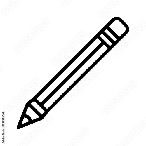 Pencil icons symbolize creativity and artistic expression. Essential for drawing, writing, and educational themes, these designs reflect the art of communication through simple tools.