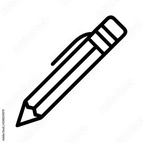 Pencil icons symbolize creativity and artistic expression. Essential for drawing, writing, and educational themes, these designs reflect the art of communication through simple tools.