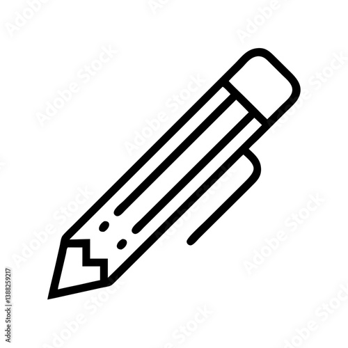 Pencil icons symbolize creativity and artistic expression. Essential for drawing, writing, and educational themes, these designs reflect the art of communication through simple tools.
