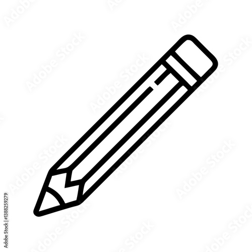 Pencil icons symbolize creativity and artistic expression. Essential for drawing, writing, and educational themes, these designs reflect the art of communication through simple tools.