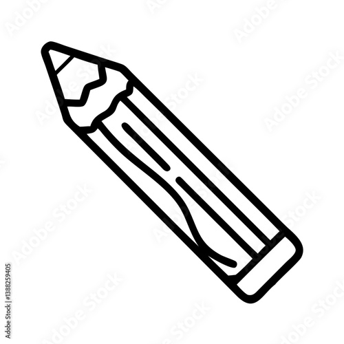 Pencil icons symbolize creativity and artistic expression. Essential for drawing, writing, and educational themes, these designs reflect the art of communication through simple tools.