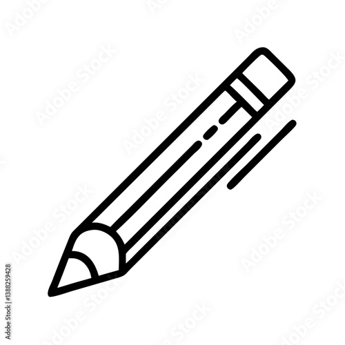 Pencil icons symbolize creativity and artistic expression. Essential for drawing, writing, and educational themes, these designs reflect the art of communication through simple tools.