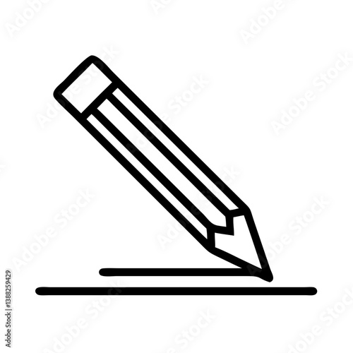 Pencil icons symbolize creativity and artistic expression. Essential for drawing, writing, and educational themes, these designs reflect the art of communication through simple tools.