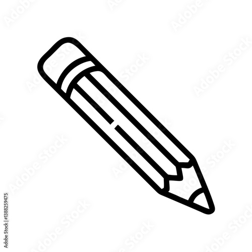 Pencil icons symbolize creativity and artistic expression. Essential for drawing, writing, and educational themes, these designs reflect the art of communication through simple tools.