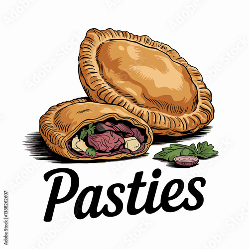 Upper Peninsula Beef Pasties with Root Vegetables