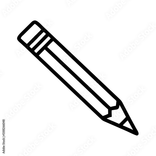Pencil icons symbolize creativity and artistic expression. Essential for drawing, writing, and educational themes, these designs reflect the art of communication through simple tools.