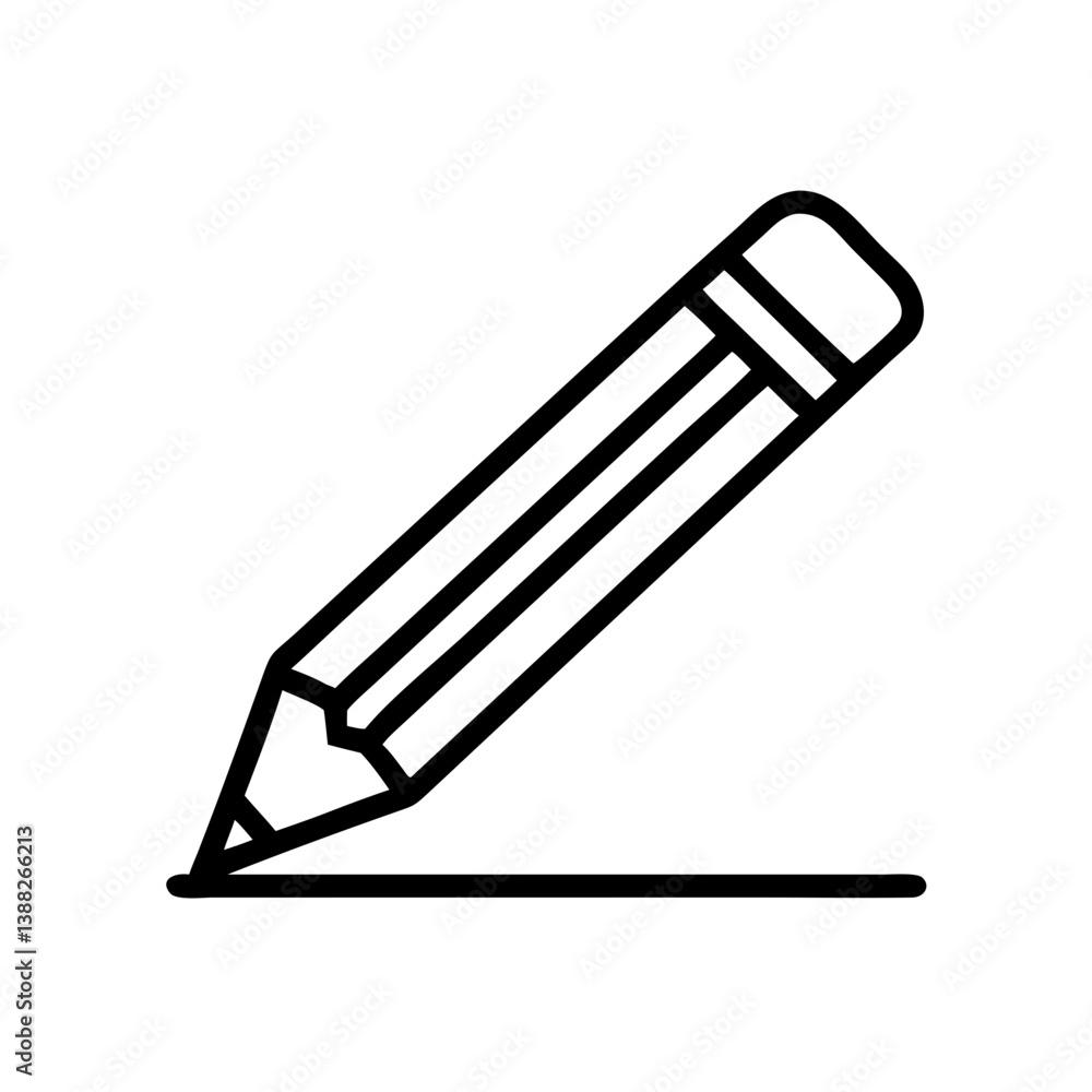 Pencil icons symbolize creativity and artistic expression. Essential for drawing, writing, and educational themes, these designs reflect the art of communication through simple tools. Pencil icons symbolize creativity and artistic expression. Essential for drawing, writing, and educational themes, these designs reflect the art of communication through simple tools.