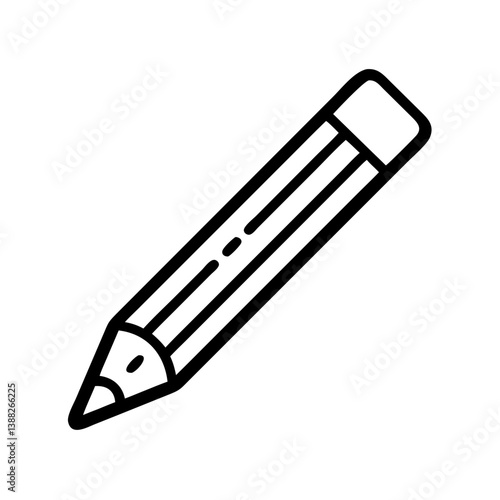 Pencil icons symbolize creativity and artistic expression. Essential for drawing, writing, and educational themes, these designs reflect the art of communication through simple tools.