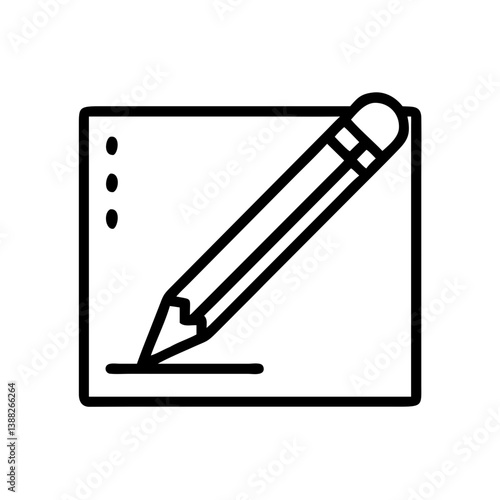 Pencil icons symbolize creativity and artistic expression. Essential for drawing, writing, and educational themes, these designs reflect the art of communication through simple tools.
