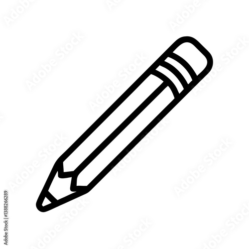 Pencil icons symbolize creativity and artistic expression. Essential for drawing, writing, and educational themes, these designs reflect the art of communication through simple tools.