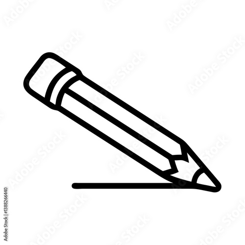 Pencil icons symbolize creativity and artistic expression. Essential for drawing, writing, and educational themes, these designs reflect the art of communication through simple tools.