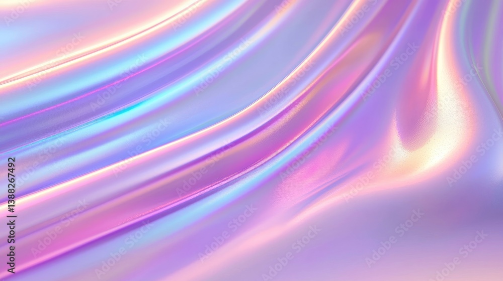 Soft, flowing, iridescent fabric Soft, flowing, iridescent fabric