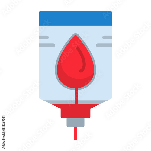 Blood Bag Icon