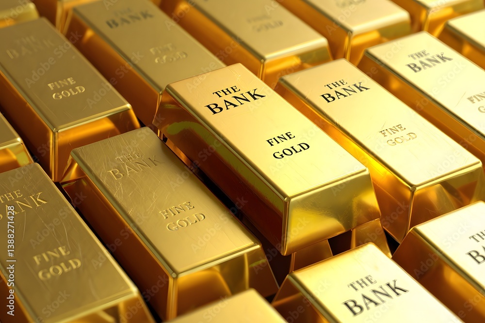 stacked gold bars stacked gold bars