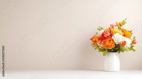 Wallpaper Mural Colorful spring bouquet in vase Torontodigital.ca