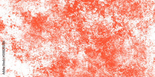 Old grungy wall, Ideal for opacity or screen mode overlay. Dust particle and dust grain texture or dirt overlay. Sunset Red color old paper grunge texture with grainy stains. Parchment paper