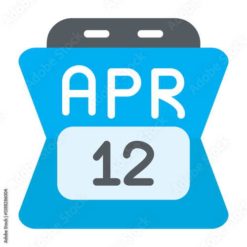 April 12 Icon