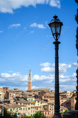 Ciudad de Siena, Toscana, Italia