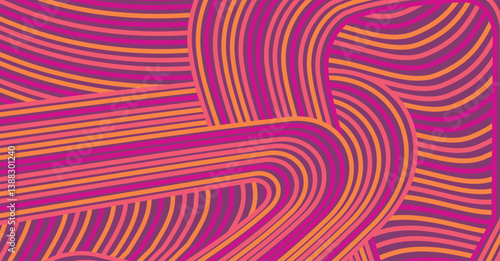 Abstract colored background textured irregular wave striped lines. seamless geometric pattern design for certificates, invitations, textiles, apparel, covers, banners and more.