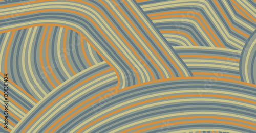 Abstract colored background textured irregular wave striped lines. seamless geometric pattern design for certificates, invitations, textiles, apparel, covers, banners and more.