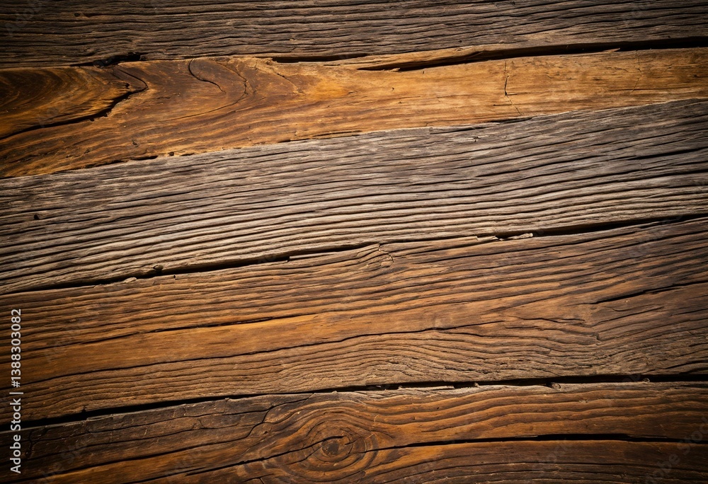 Naklejka premium A close up view of a wooden wall.