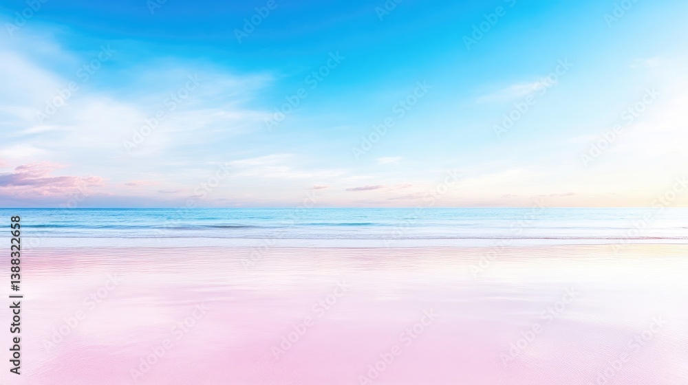 Fototapeta premium Pastel Beach Sunset