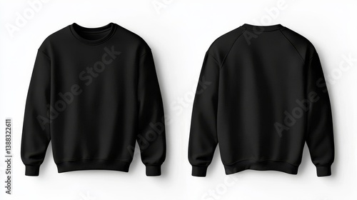 Classic Black Sweatshirt Mo...