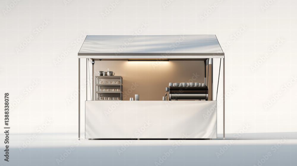 Modern Coffee Kiosk Design Modern Coffee Kiosk Design