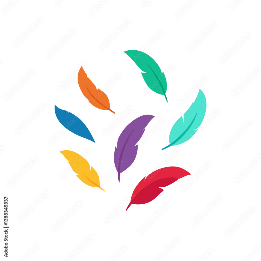 set of leaves vector illustration set of leaves vector illustration