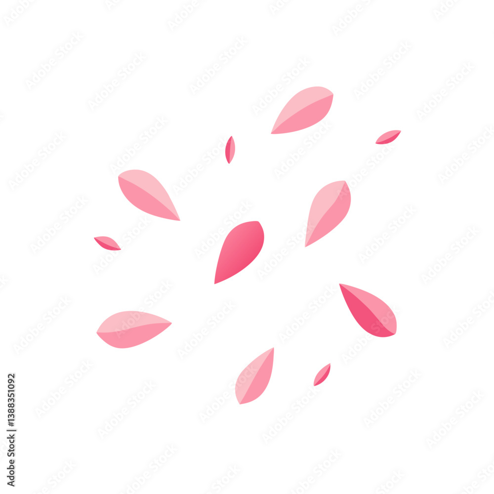 pink flower petals pink flower petals