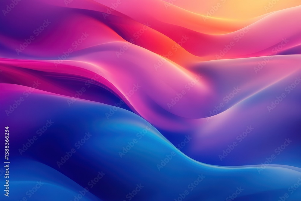 Obraz premium Text Design Featuring Complementary Colors Perfect for Modern Graphic Projects and Branding