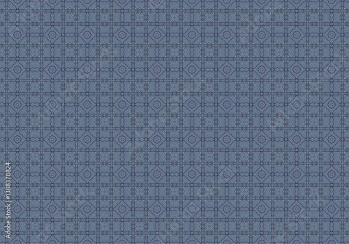 Seamless Cloth Endless Visual Decoration Digital Fashion Texture Perspective Geometric Tile Fabric Shape Symmetric Template Graphic Luxury Interior Textile Art Design Wallpaper Background Pattern.