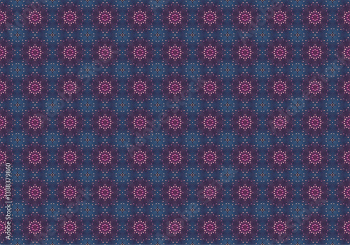 Seamless Cloth Endless Visual Decoration Digital Fashion Texture Perspective Geometric Tile Fabric Shape Symmetric Template Graphic Luxury Interior Textile Art Design Wallpaper Background Pattern.