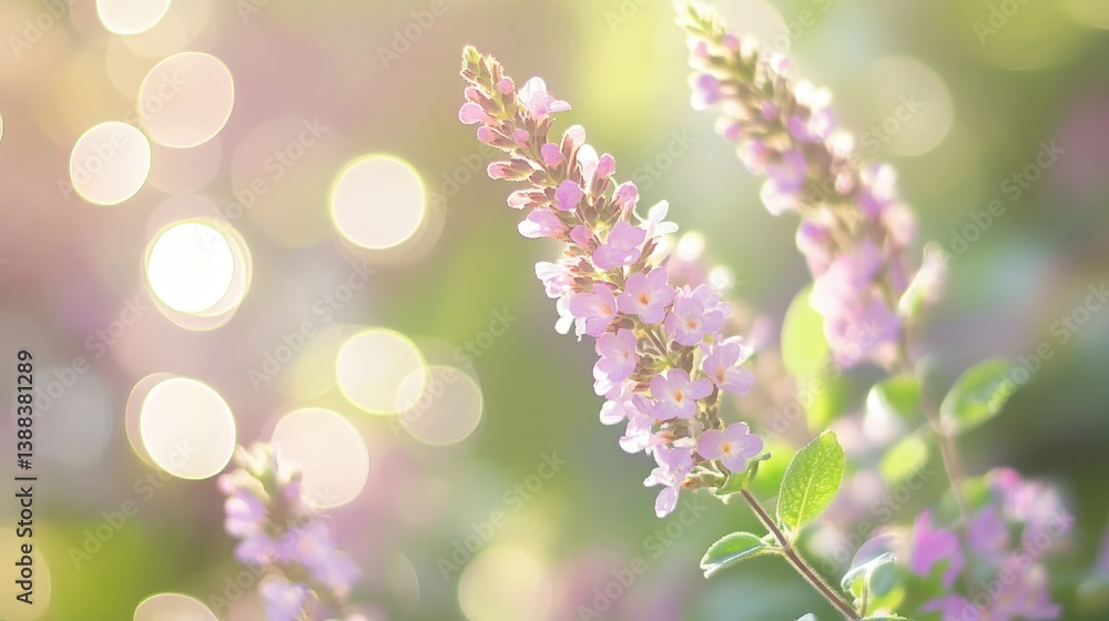 Delicate Flower in Soft Focus with Sunlight Beaming Through, Evoking a Whimsical and Ethereal Atmosphere Delicate Flower in Soft Focus with Sunlight Beaming Through, Evoking a Whimsical and Ethereal Atmosphere