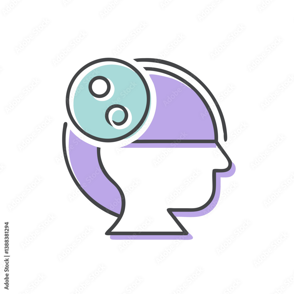 Emotional Balance Symbol Illustrating Mental Wellbeing Concept Emotional Balance Symbol Illustrating Mental Wellbeing Concept