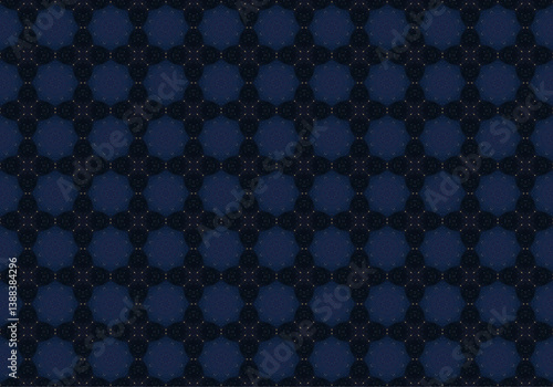 Seamless Cloth Endless Visual Decoration Digital Fashion Texture Perspective Geometric Tile Fabric Shape Symmetric Template Graphic Luxury Interior Textile Art Design Wallpaper Background Pattern.