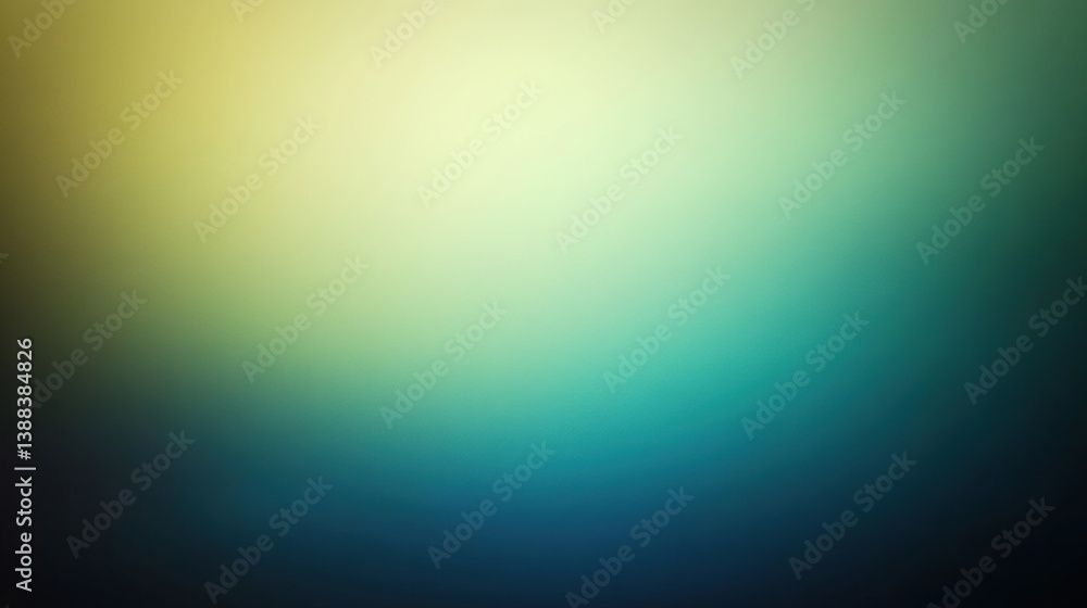 Fototapeta premium Smooth gradient background blending deep blue and fresh green for modern health and fitness themes, ideal for clean and professional designs