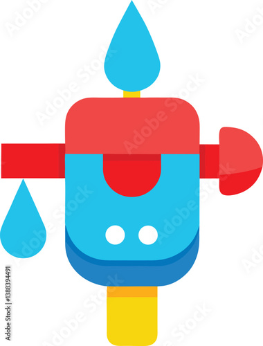 toy Melissa Doug water wow vector art.