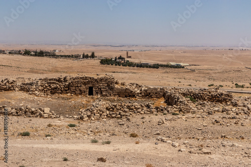Ruins at Umm ar-Rasas site in Jordan
