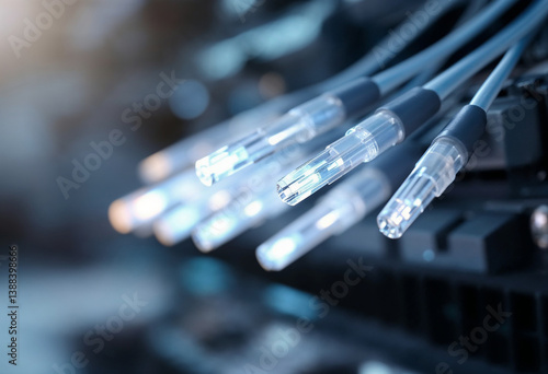 Cable de fibra óptica, redes de comunicaciones
