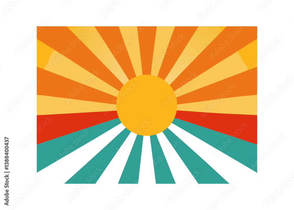 abstract background with sun rays abstract background with sun rays