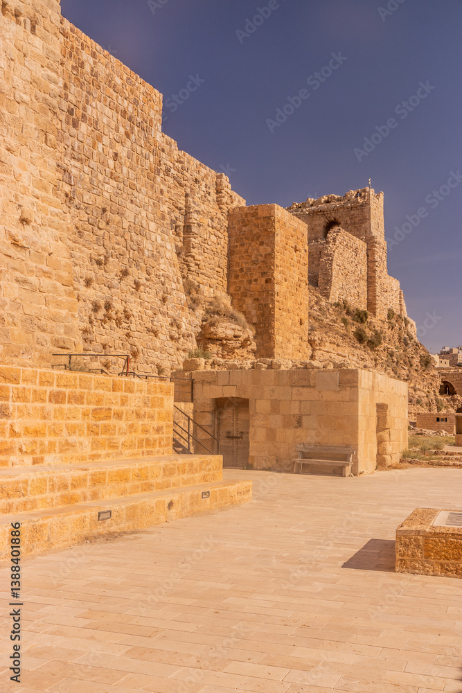 Ruins of Karak castle, Jordan