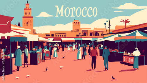 Morocco in Digital Illustration