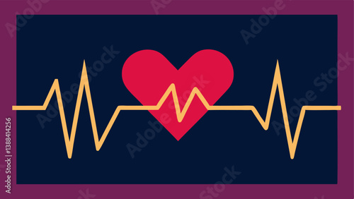 Heart Rate Monitor A heart rate monitor showing spikes and irregular patterns to illustrate the physical toll of anxiety and stress from constant worrying.