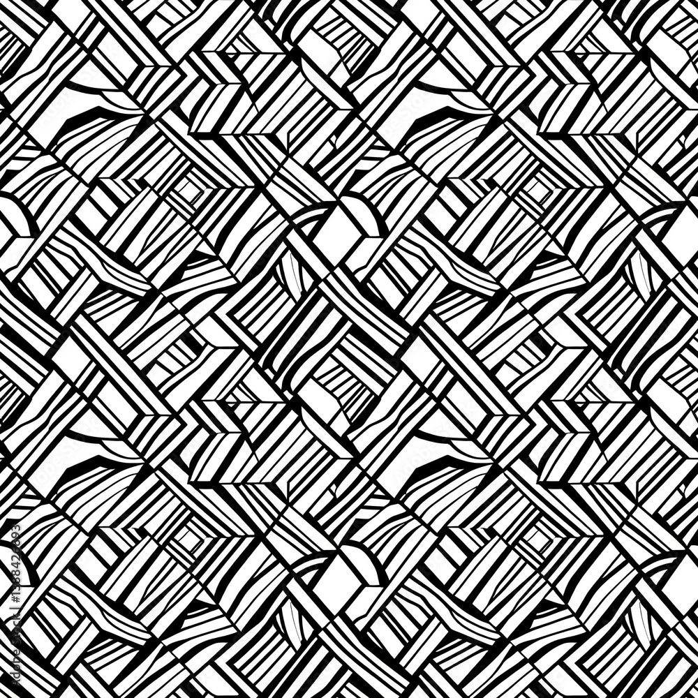 a black and white abstract pattern a black and white abstract pattern